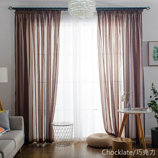 Color-Wash Curtains