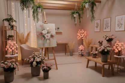 36LED/108LED Table Lamp, Rose Light String, Tree Night Lights, USB Powered Lighting, for Girls Lover Party Camping Summer Decor